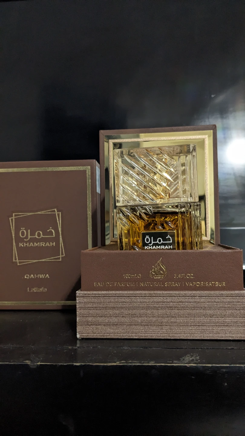 Lattafa Khamrah Qahwa Eau de Parfum 100ml - photo 2
