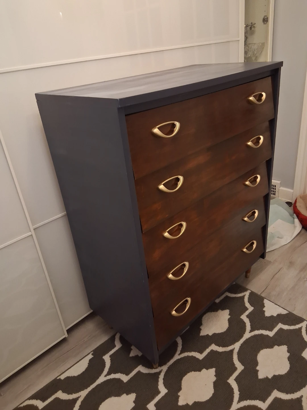 MCM refinished large tallbot dresser - photo 2
