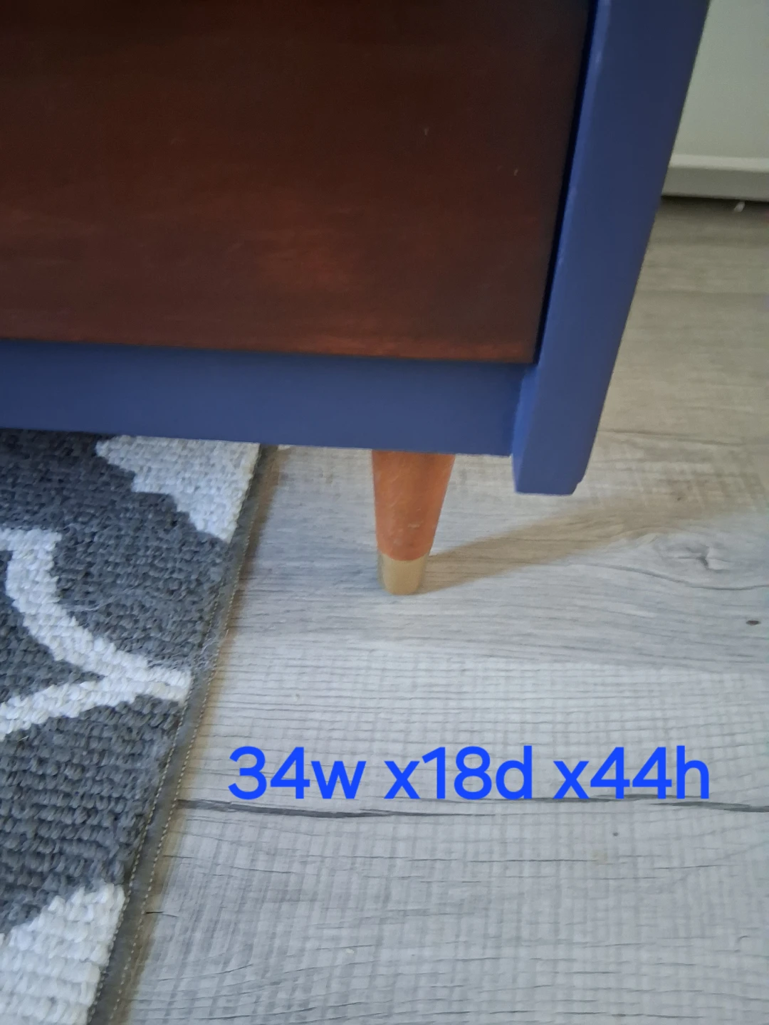 MCM refinished large tallbot dresser - photo 4