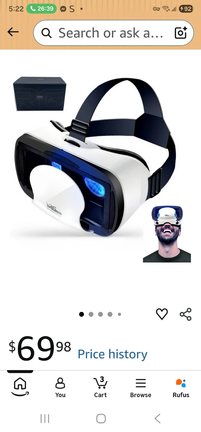 VRG Virtual Reality Glasses - photo 4