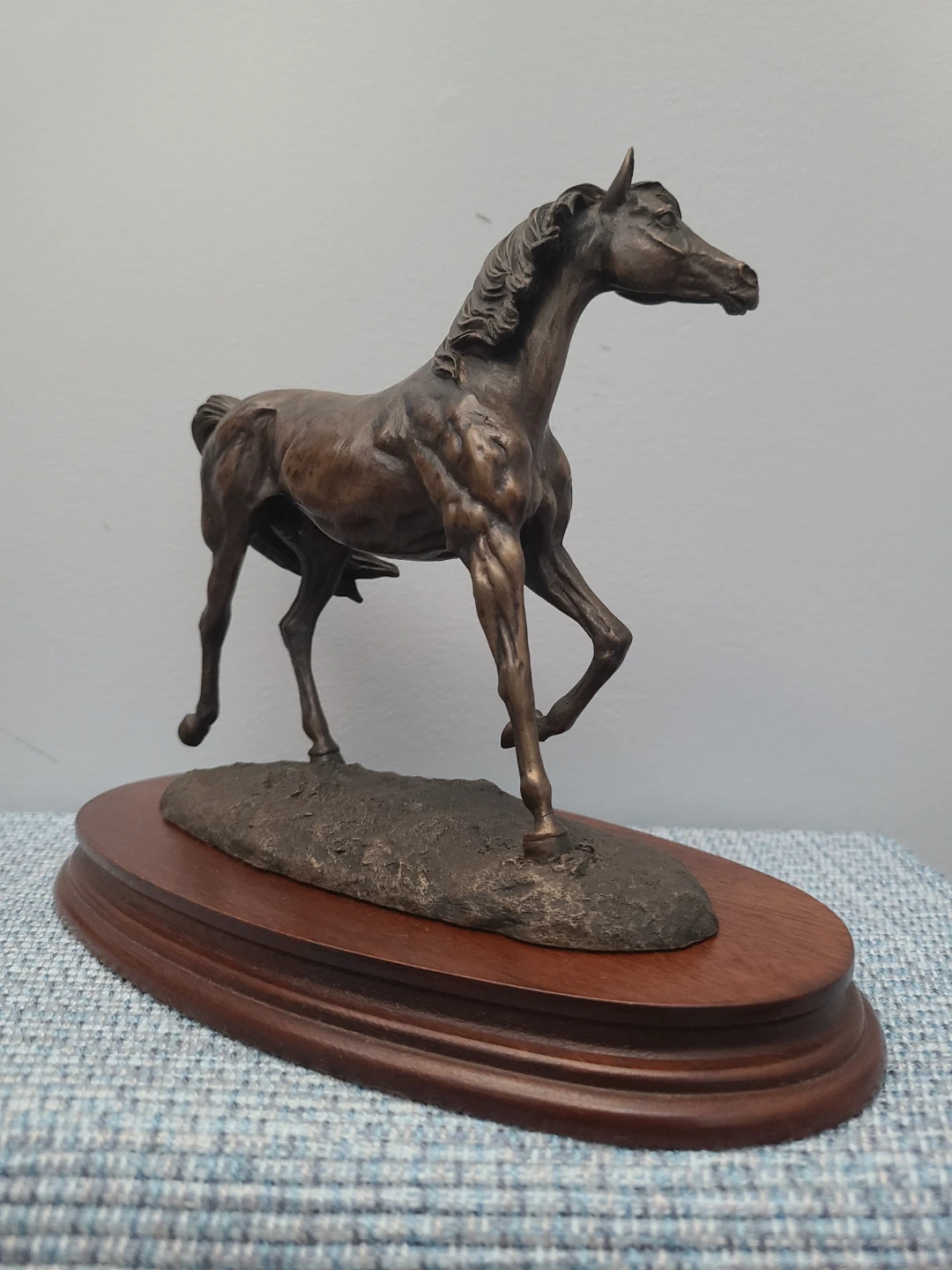 Border Fine Arts The Black Stallion Trotting - photo 2