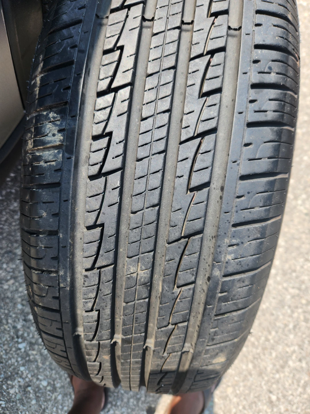 Two  17inch tires for sale-235/60/17