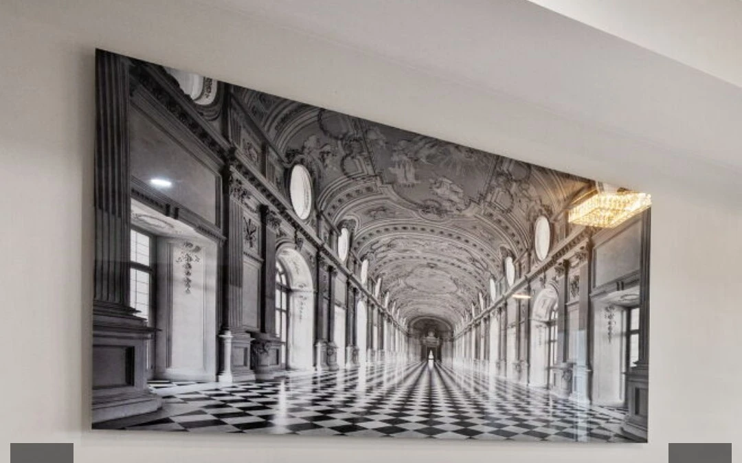 Large Wall Art Print - Hallway Scene