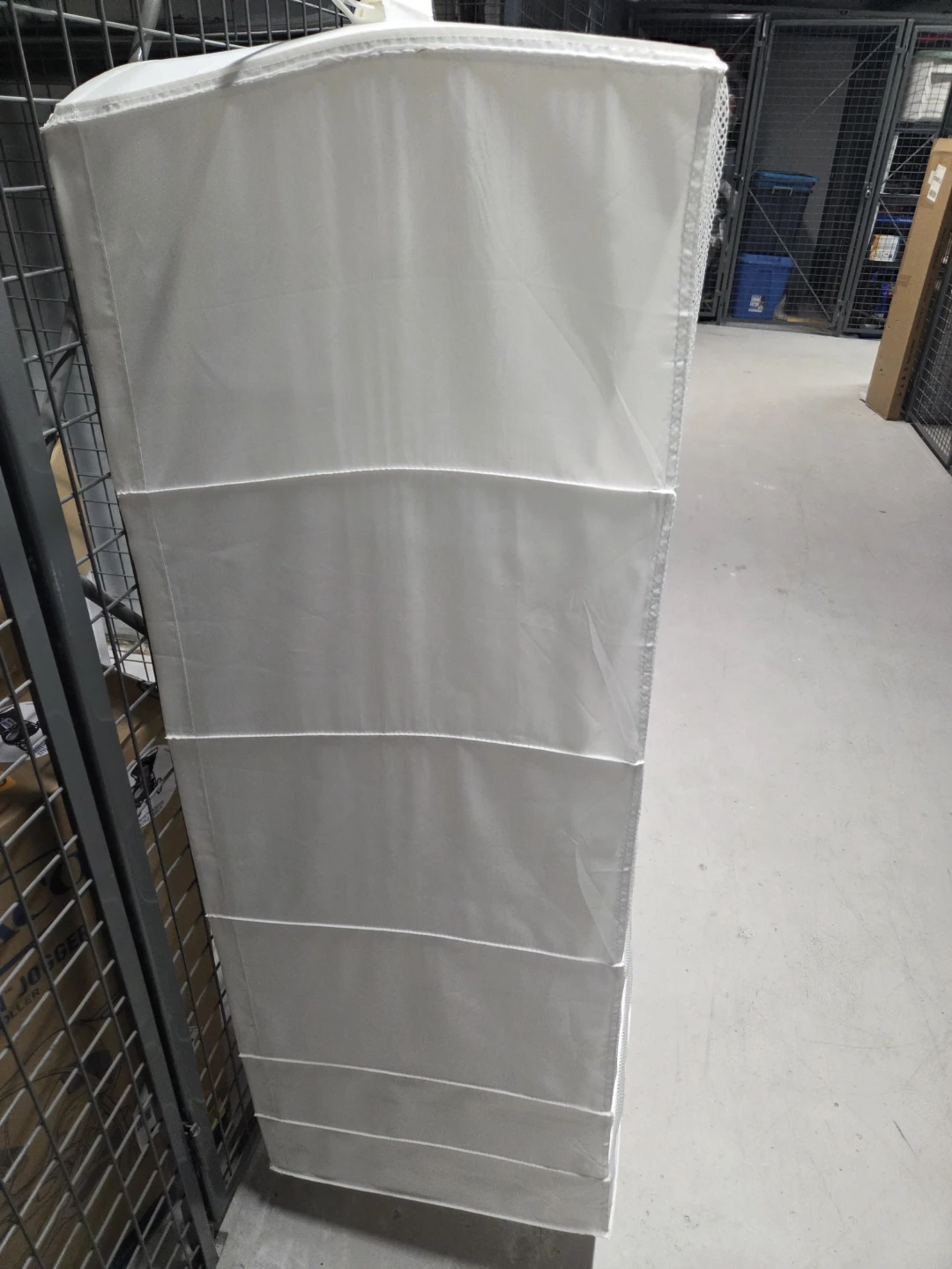 White Hanging Closet Organizer Shelf 5 Tiers - photo 3