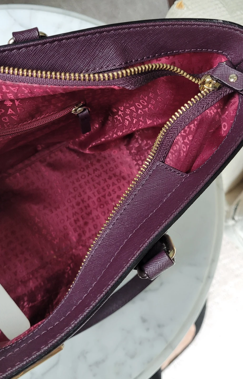 Kate Spade Tote Bag - Plum - photo 3