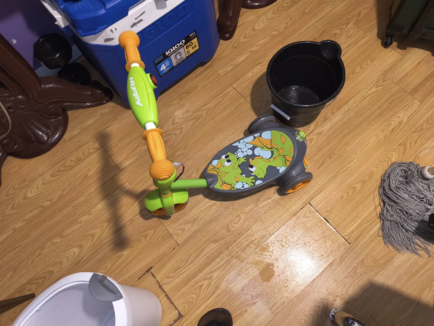Huffy Green Dragon Scooter