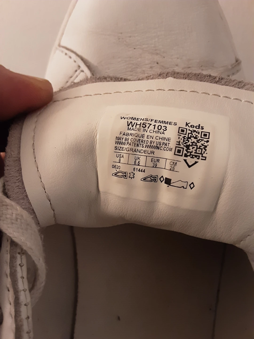 Keds Women's WH57103 White Sneakers Size 8 - photo 3