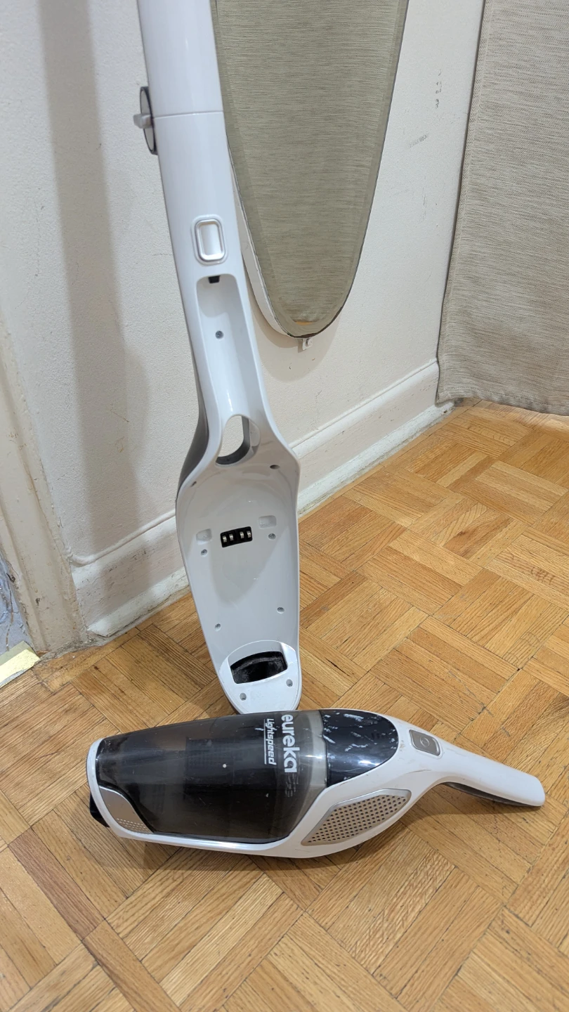 Sold as is WITHOUT BASE CHARGER NOZZLE Stick Vacuum NEC-160 - photo 2