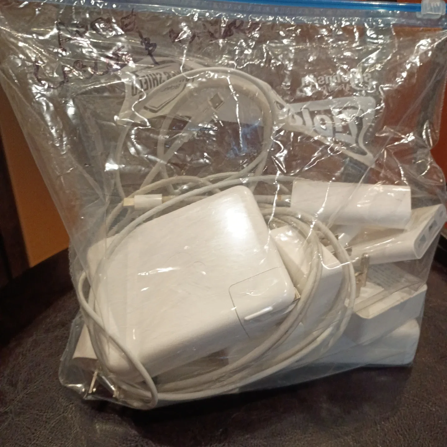 Apple MacBook & iPhone Power Adapters and Cables Bundle