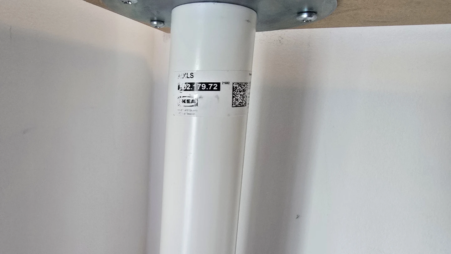 IKEA LAGKAPTEN Tabletop Dark Gray with 4 legs. - photo 2