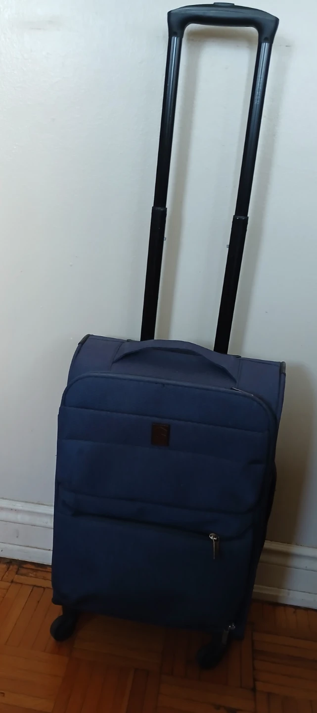 Blue Carry-On Luggage