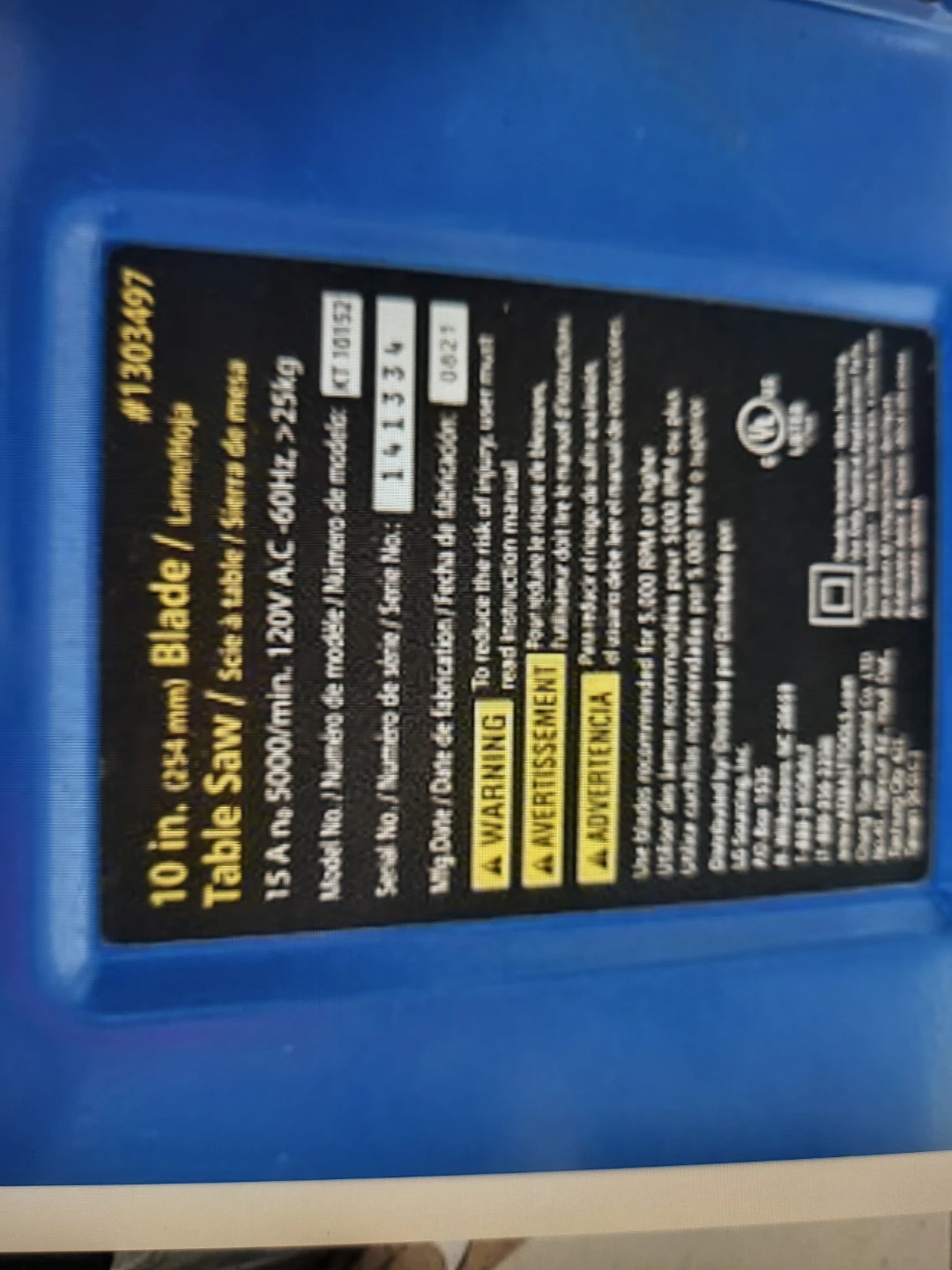 Kobalt 10-inch Table Saw - photo 4