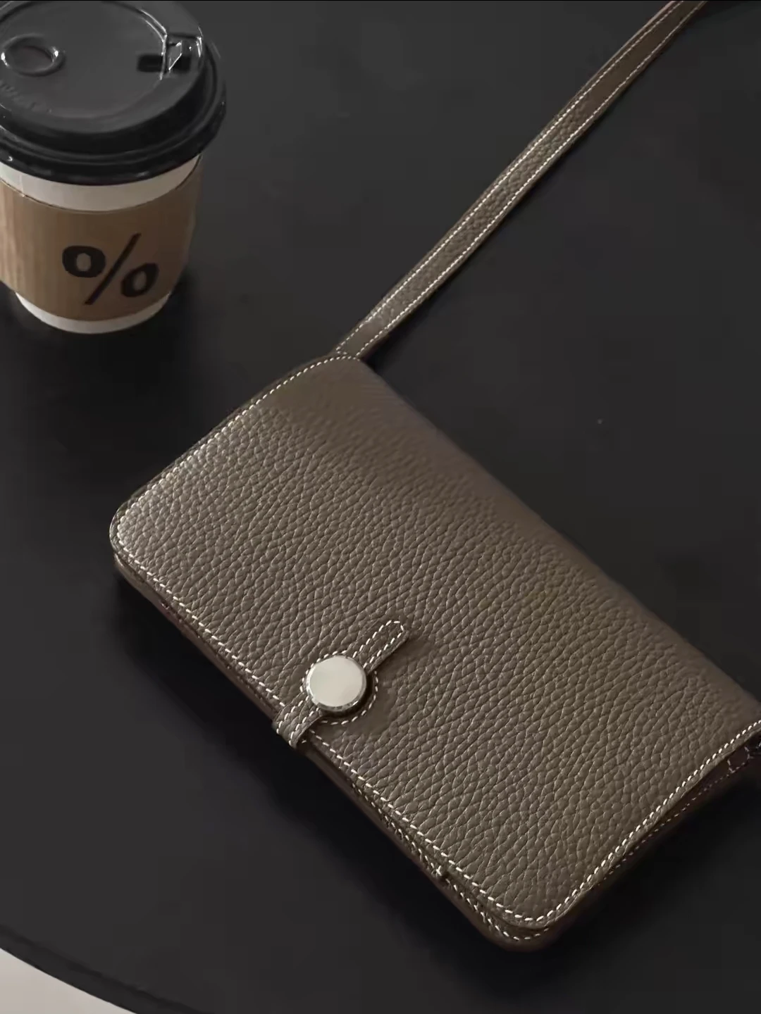 H-inspired Crossbody wallet/bag
