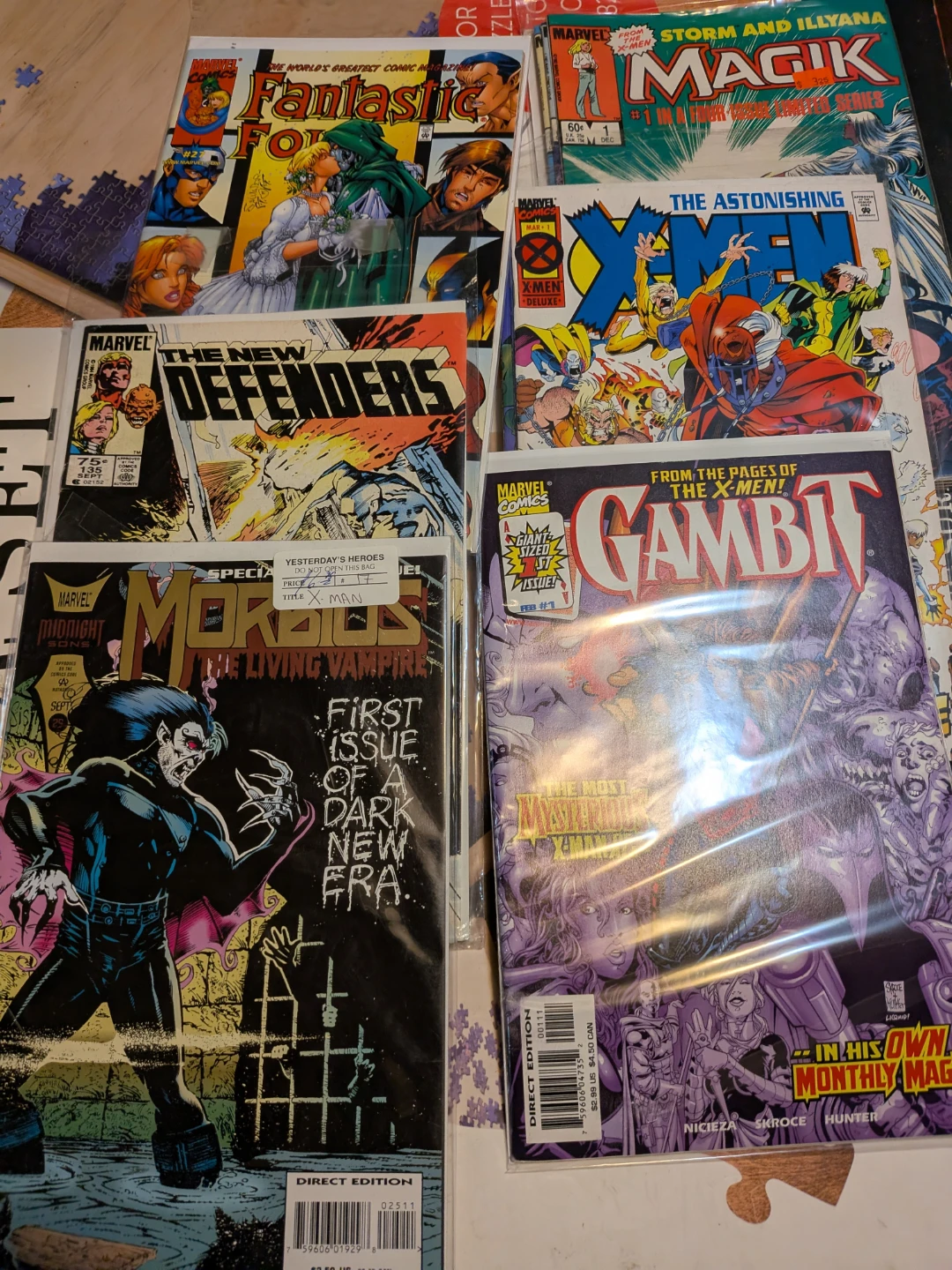 Marvel & Image Comics Lot - X-Men, Hulk, Gambit, Domino & More - photo 3