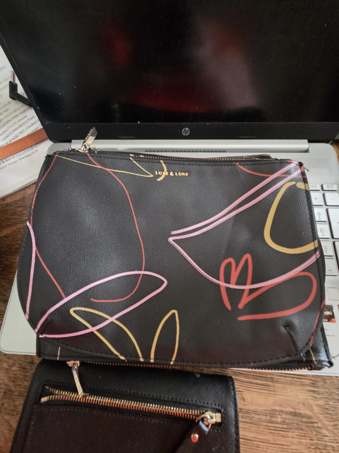 Love & Lore Leather pouch