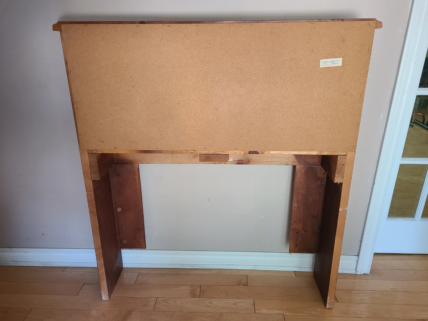 Free Wooden Headboard with Shelves (single/twin) #2 - photo 5