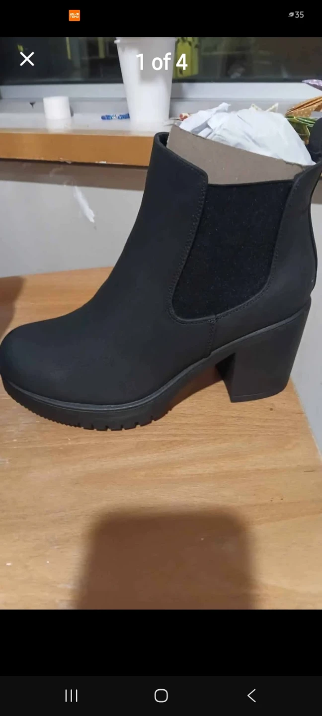 Black Chelsea Boots Size 6.5