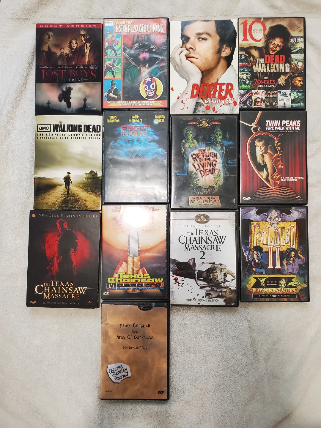 Collection of 13 Horror dvd lot