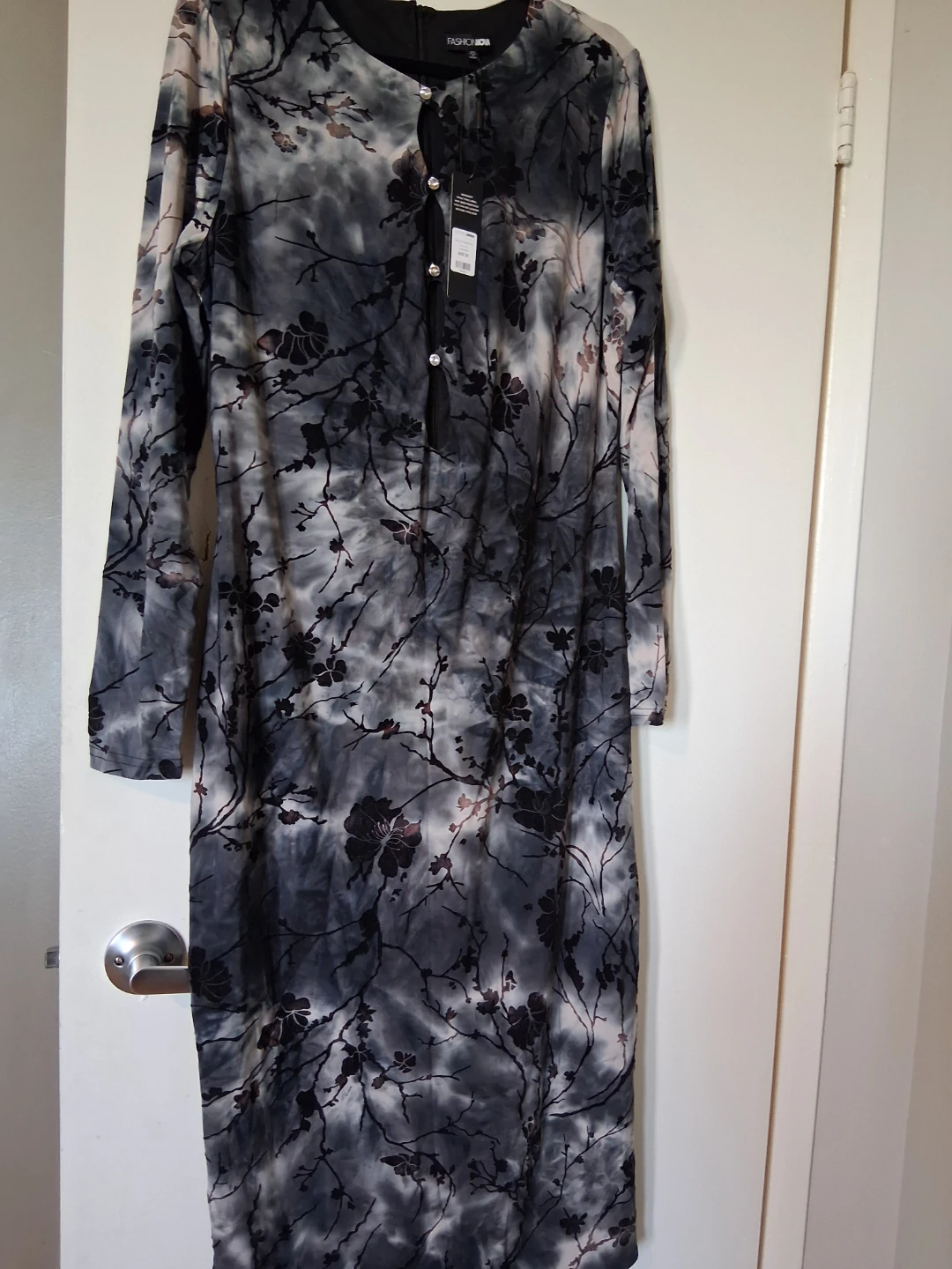 Fashion Nova Floral Maxi Dress 2X