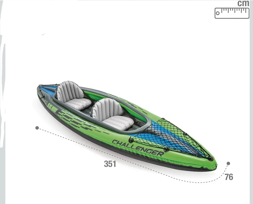 Intex challenger k2 kayak - photo 2