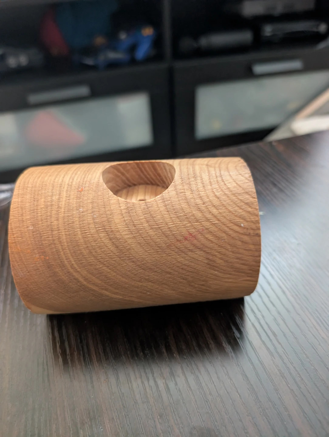 Wooden Candle Holder - photo 3
