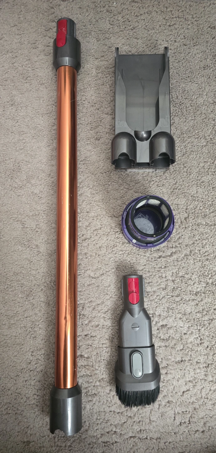 Dyson v10 Quick Release Wand,Docking Station,filter, Brush Quick