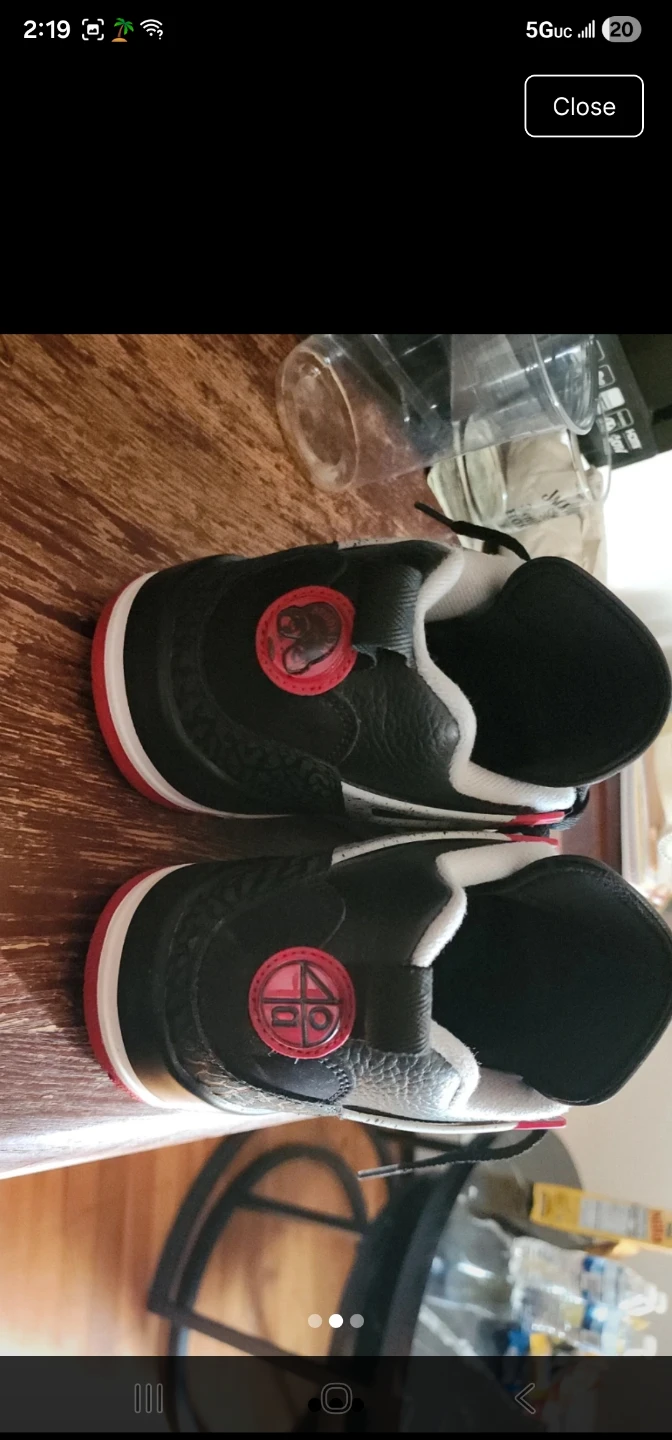 Air Jordan 3 Retro Men's Sneakers - photo 2