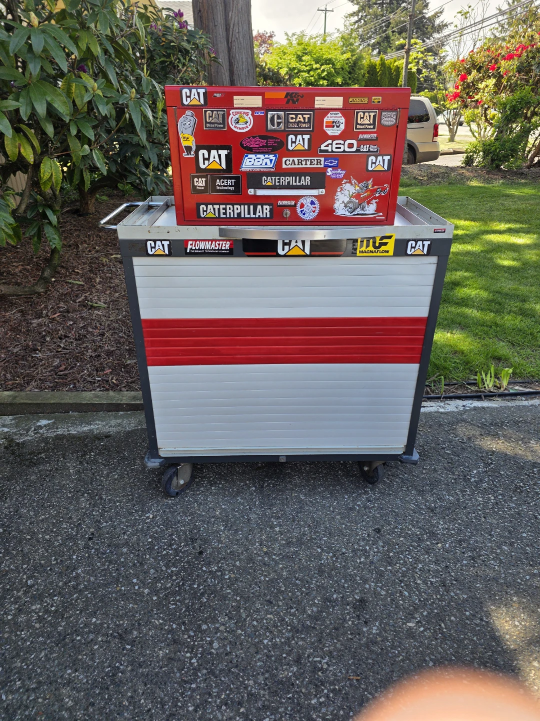 CAT Tool Chest and Cart Combo