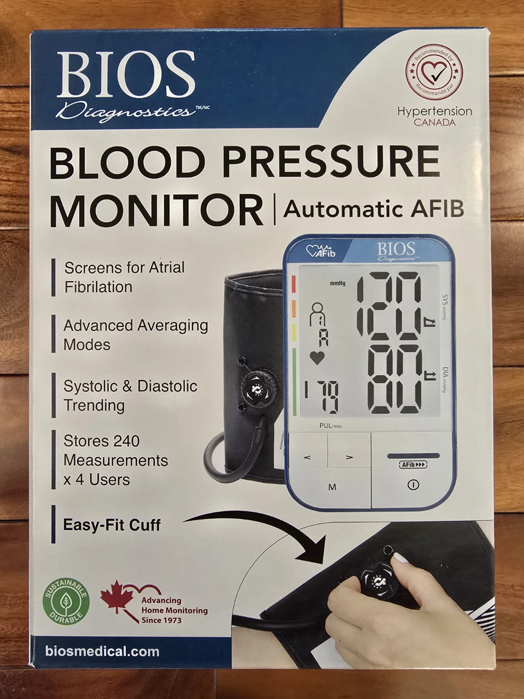 *BRAND NEW* BIOS Blood Pressure Monitor AFIB Atrial Fibrillation