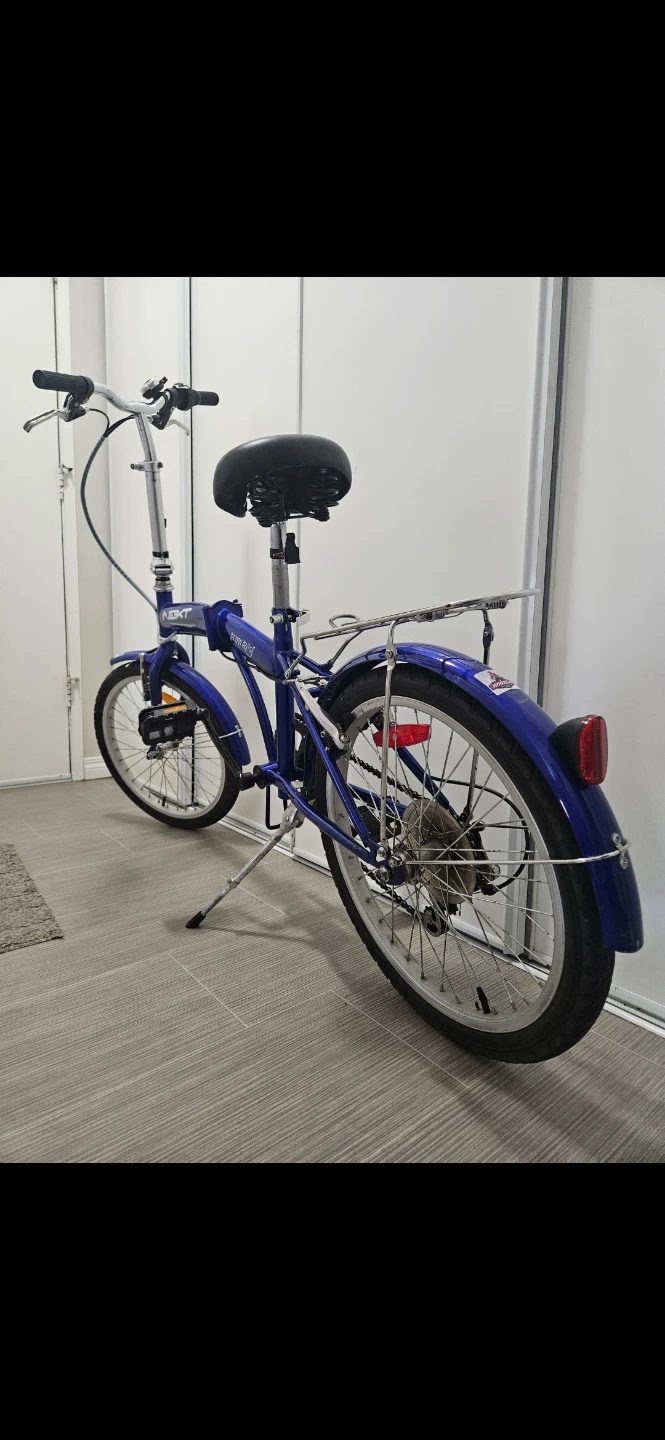 Blue NEXT Folding Bike - photo 2