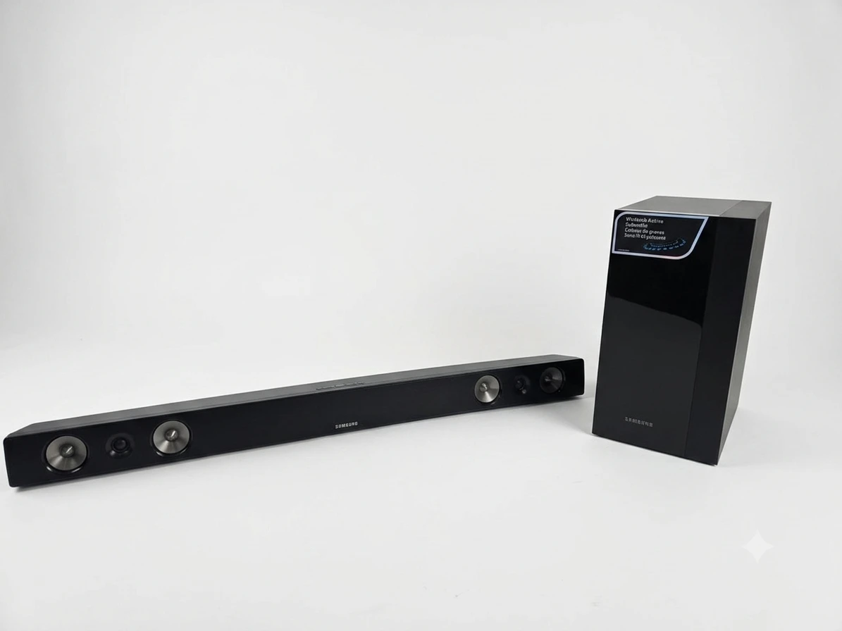 Samsung Wireless Active Soundbar and Subwoofer System
