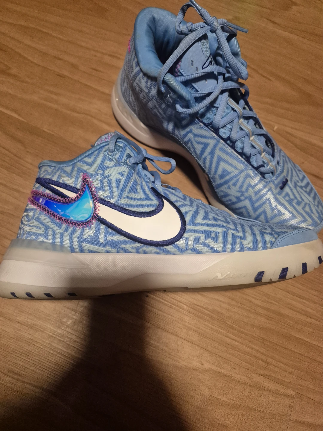 Nike Zoom LeBron NXXT Genisus 'University Blue White' - photo 2