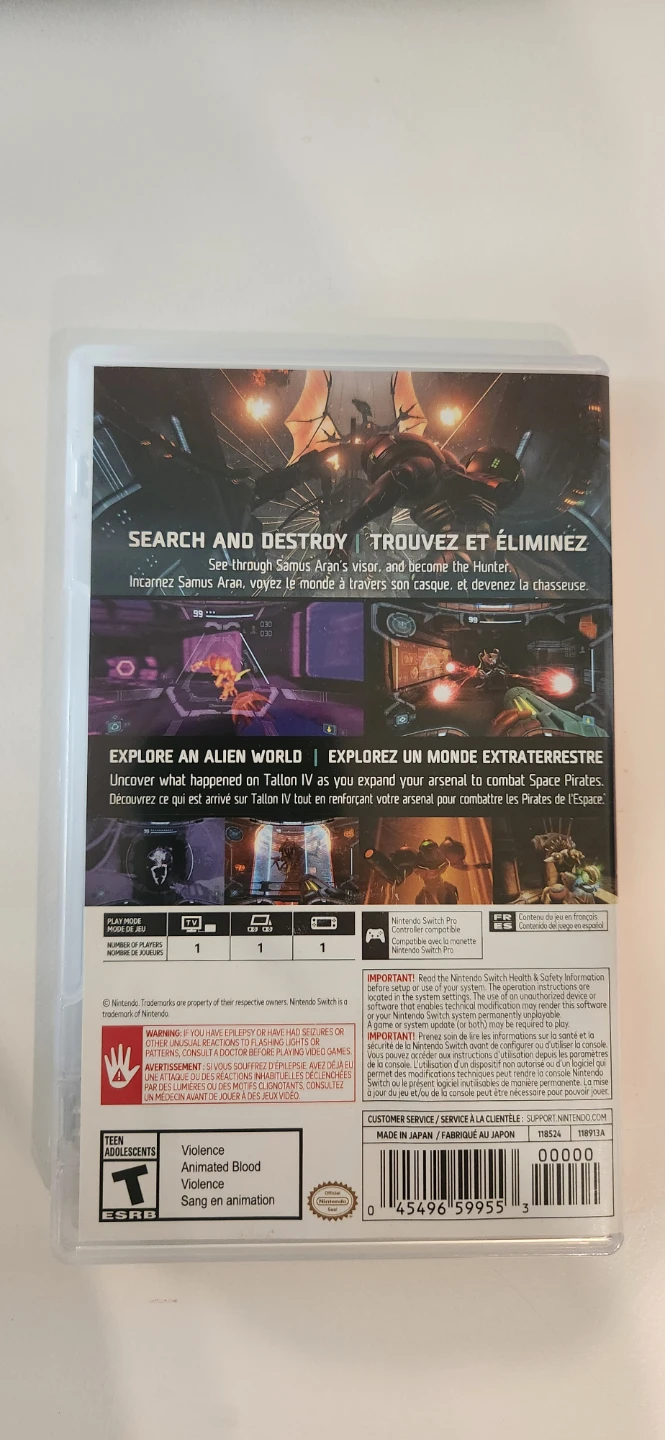 Metroid Prime Remastered for Nintendo Switch - photo 3