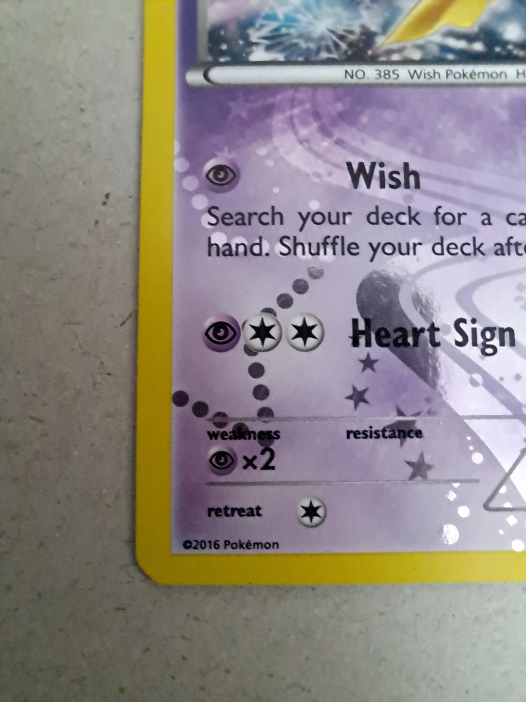 Pokemon XY Generations Radiant Jirachi RC 13 - photo 4