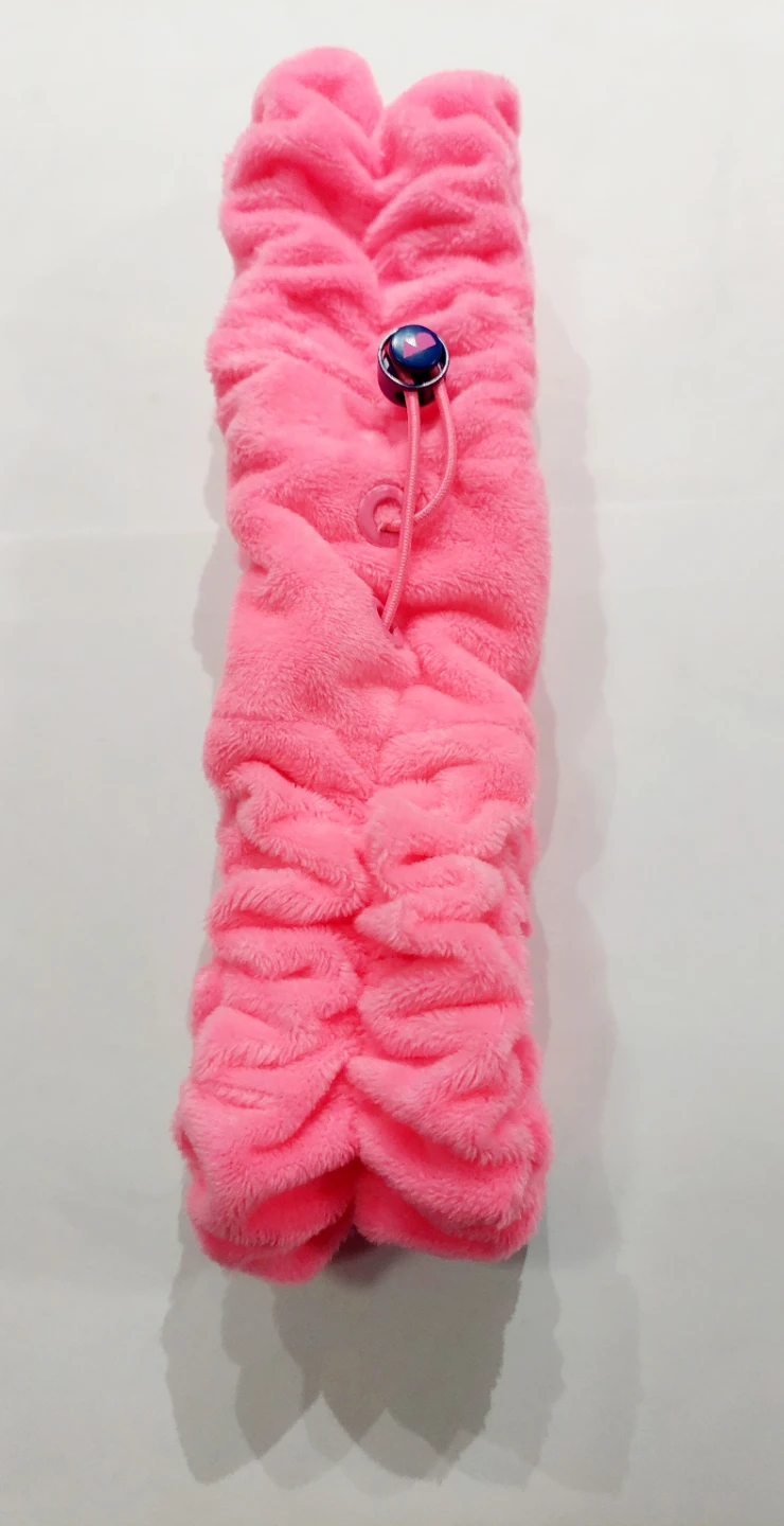 Pink Plush Headband - photo 3
