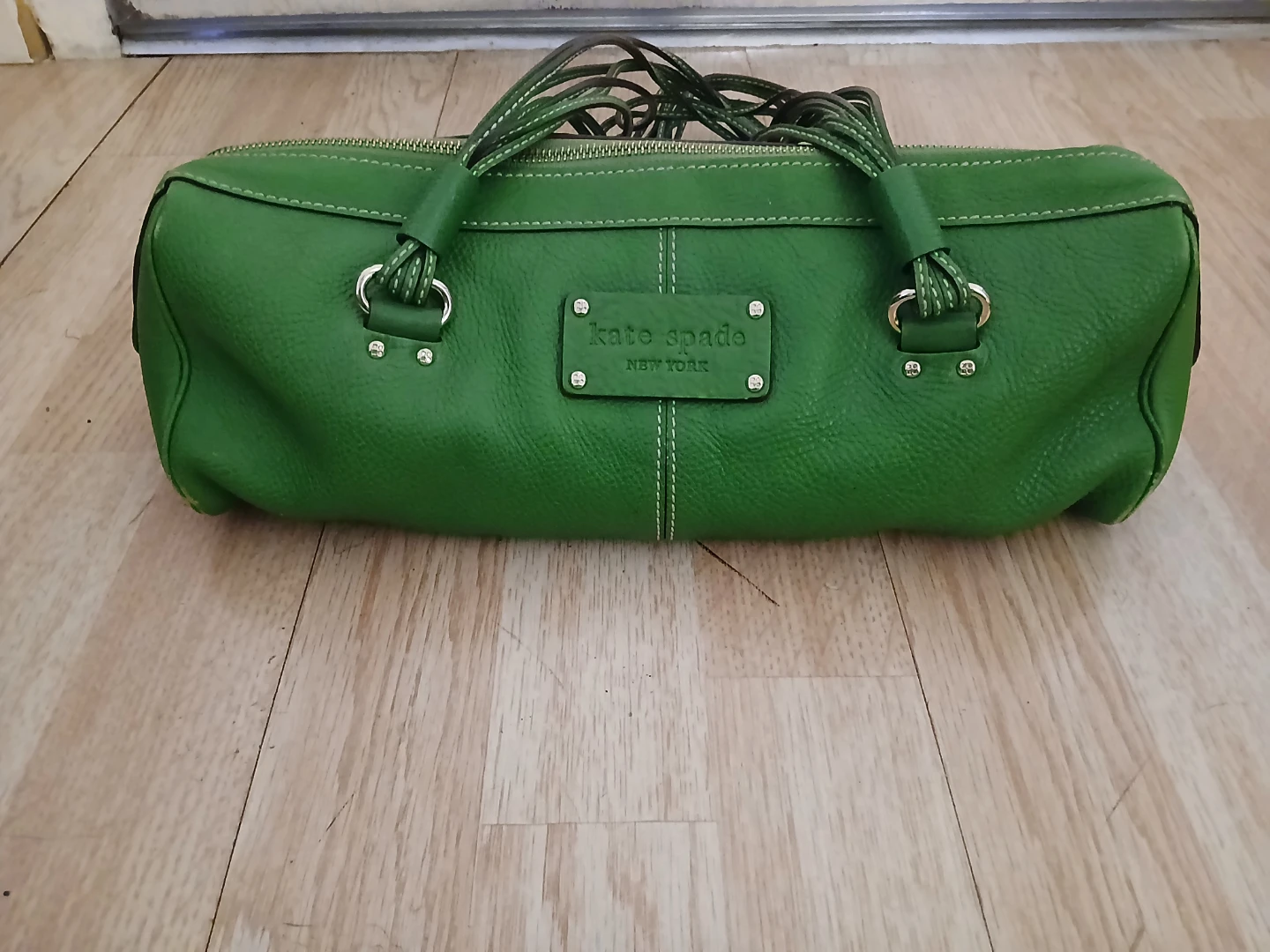 Kate Spade Green Leather Handbag