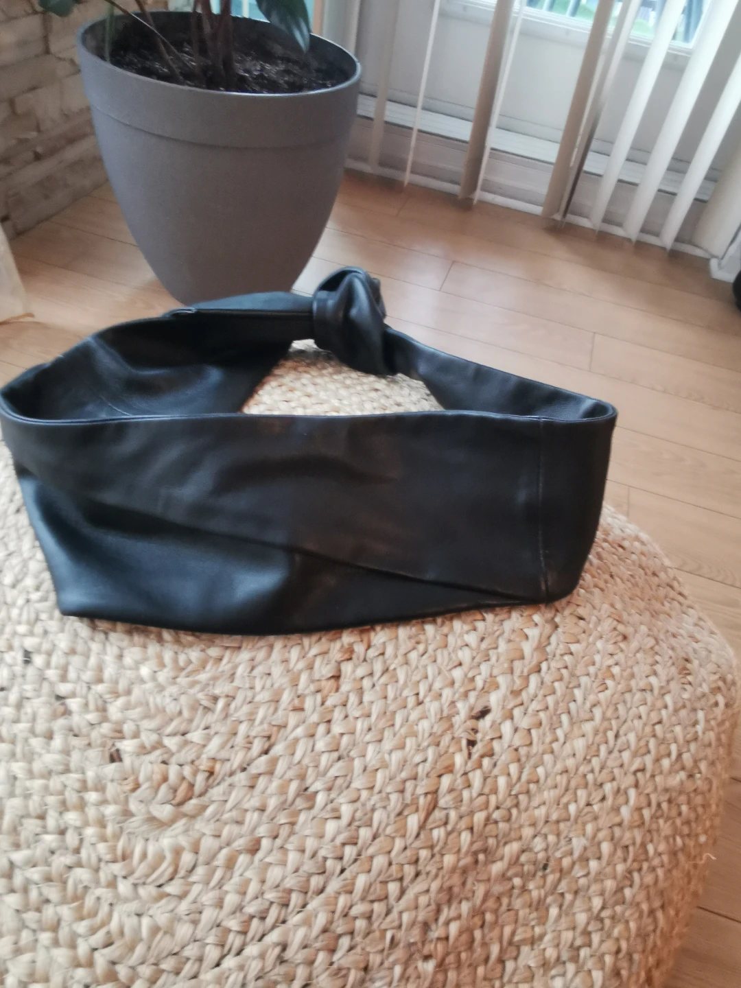COS Knotted Leather Waist Belt - photo 2