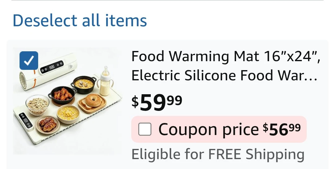 Electric Warming Tray 16"x24" - photo 2