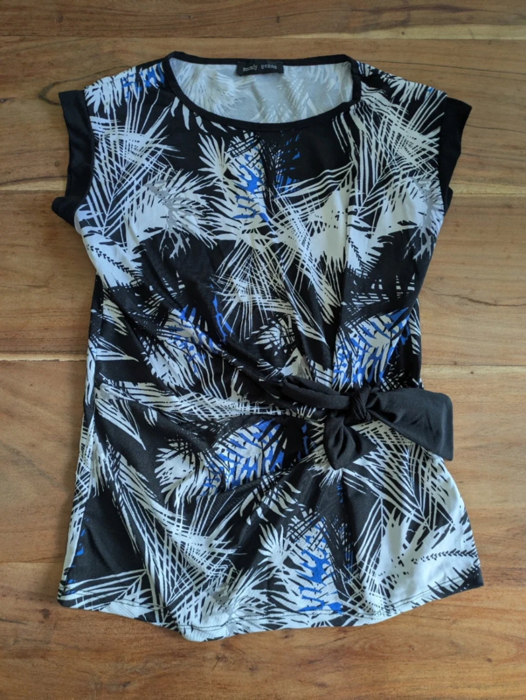 Mindy Evans Tropical Print Top - Size S