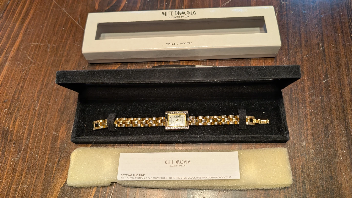 Elizabeth Taylor White Diamonds Watch - photo 2