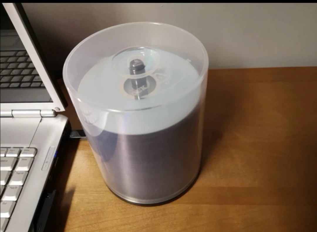 New DVD-R Tower of 96 Blank DVD Discs - photo 2