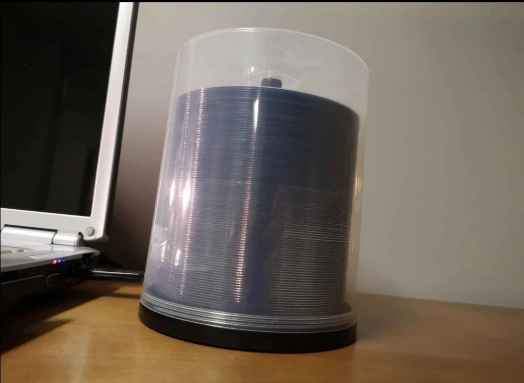 New DVD-R Tower of 96 Blank DVD Discs - photo 3