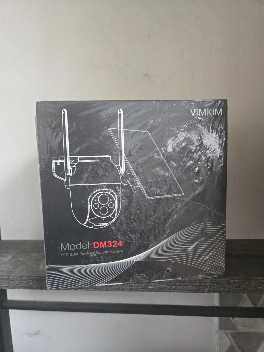 VIMKIM DM324 PTZ Solar Powered Security Camera