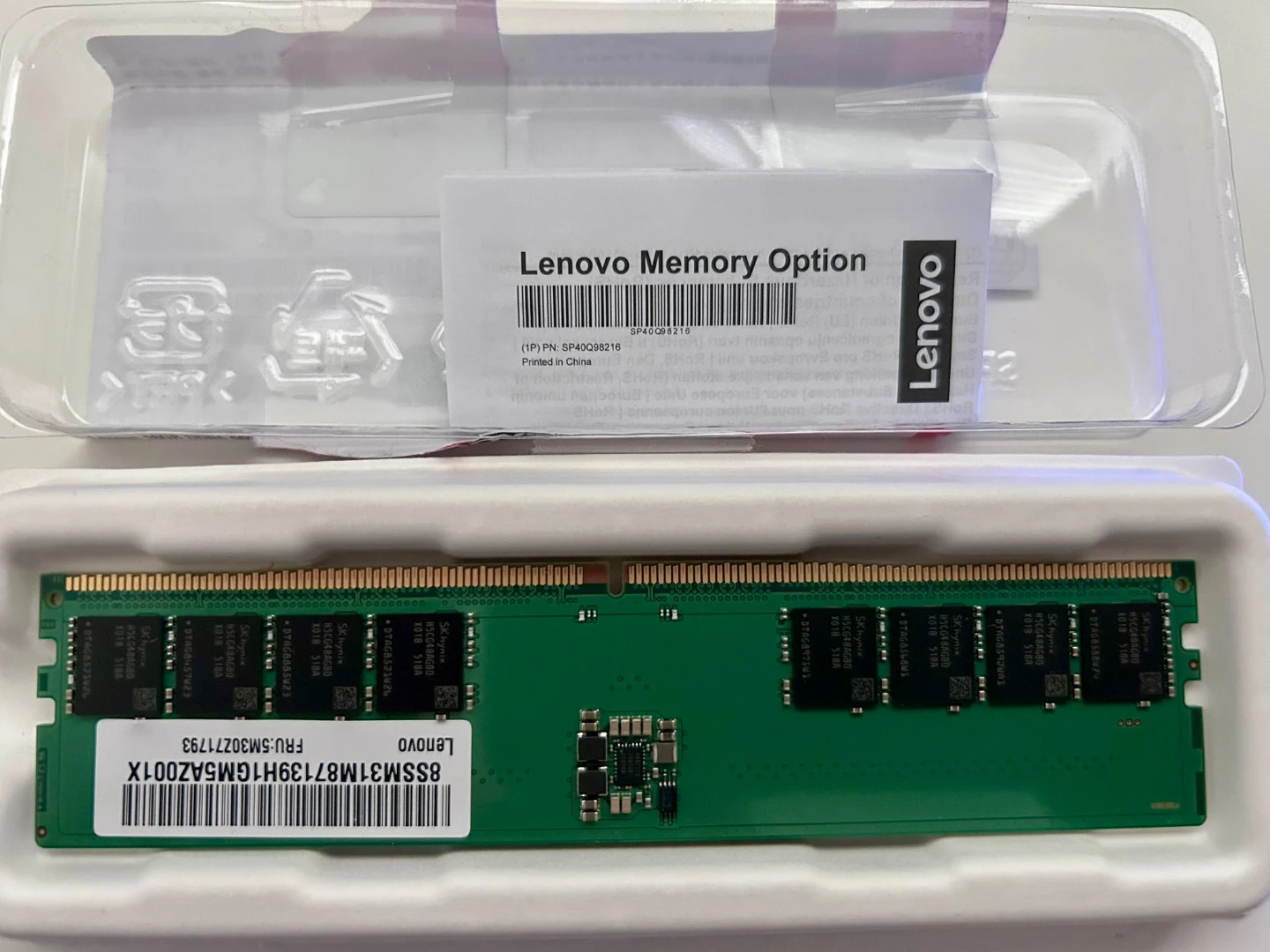 Lenovo 16GB DDR5 RAM Module - photo 2