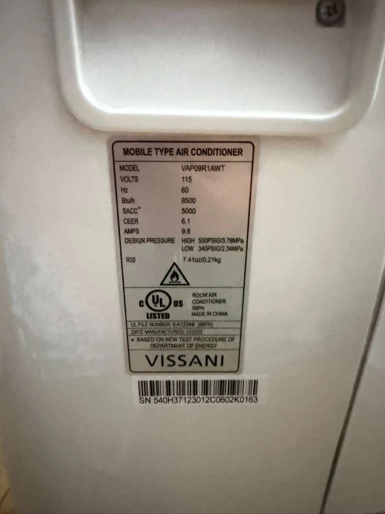 Vissani Air Conditioner - photo 4
