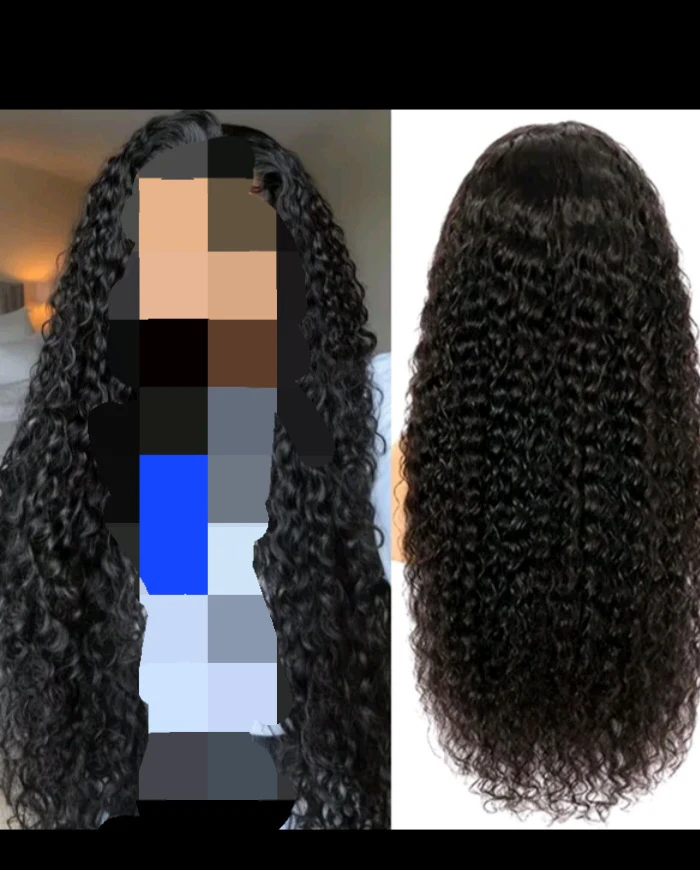 Kinky Curly Wig - Black