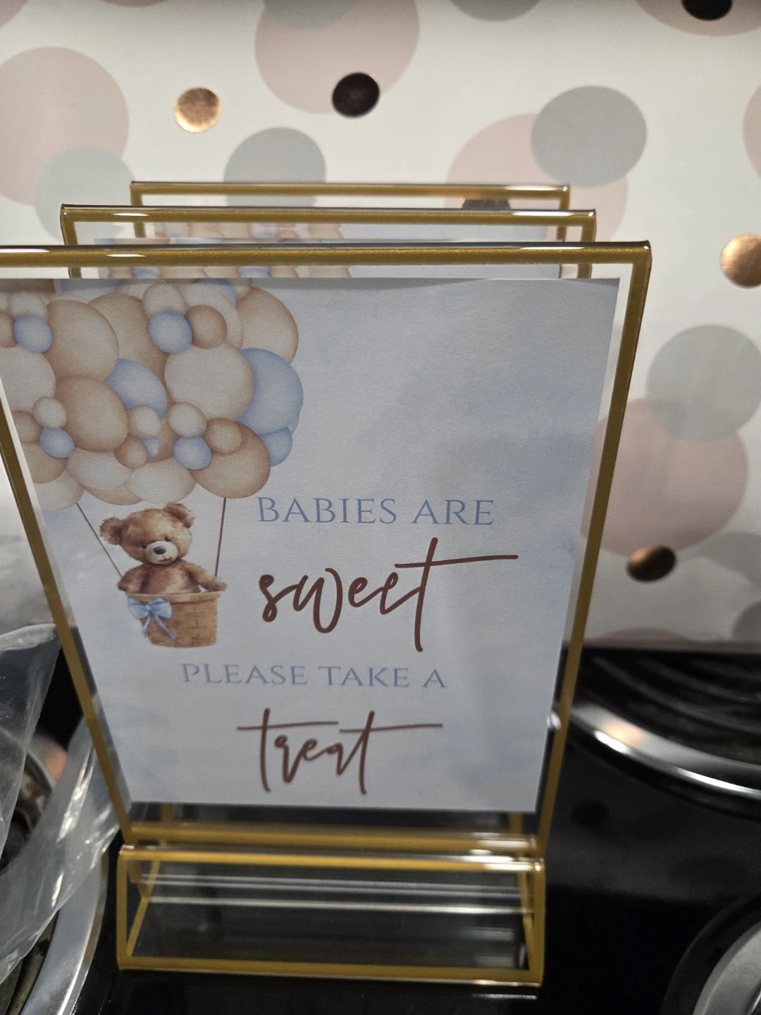 Baby Shower Table Signs (Set of 6) - photo 4