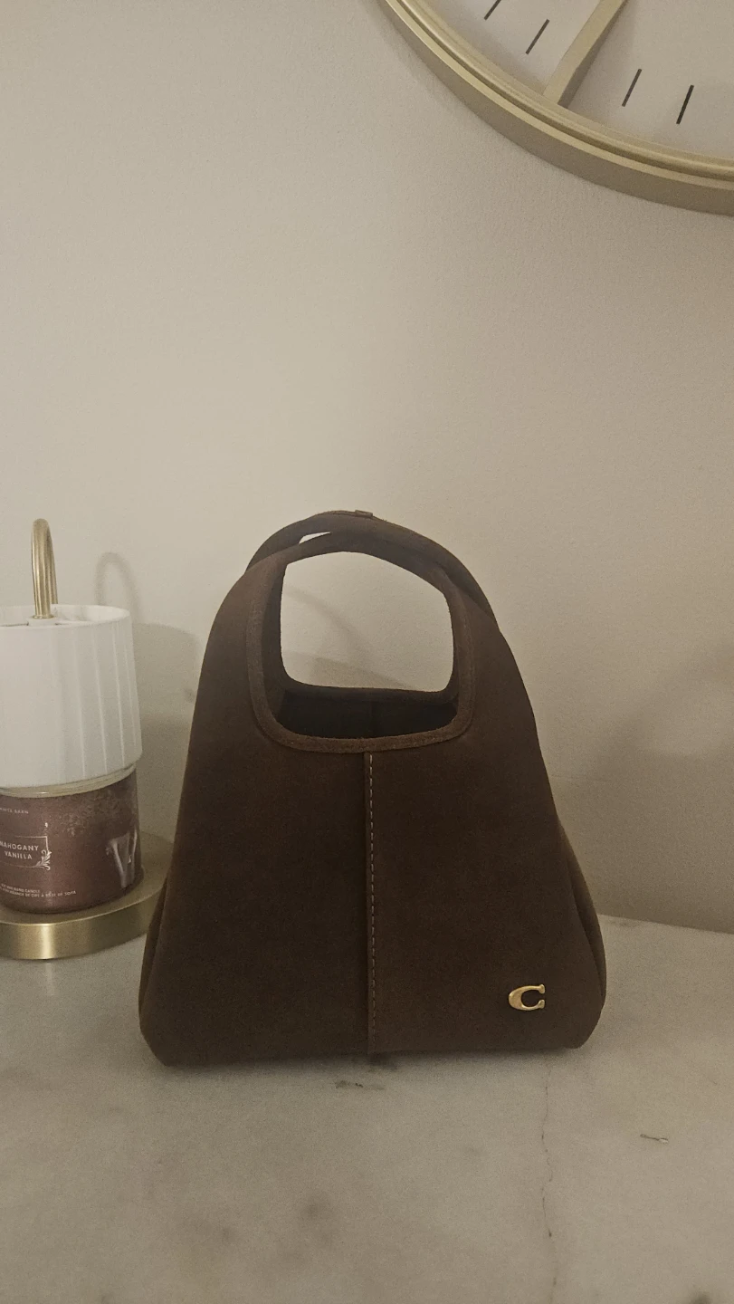 Brand new coach handbag, Lana in suede - photo 3