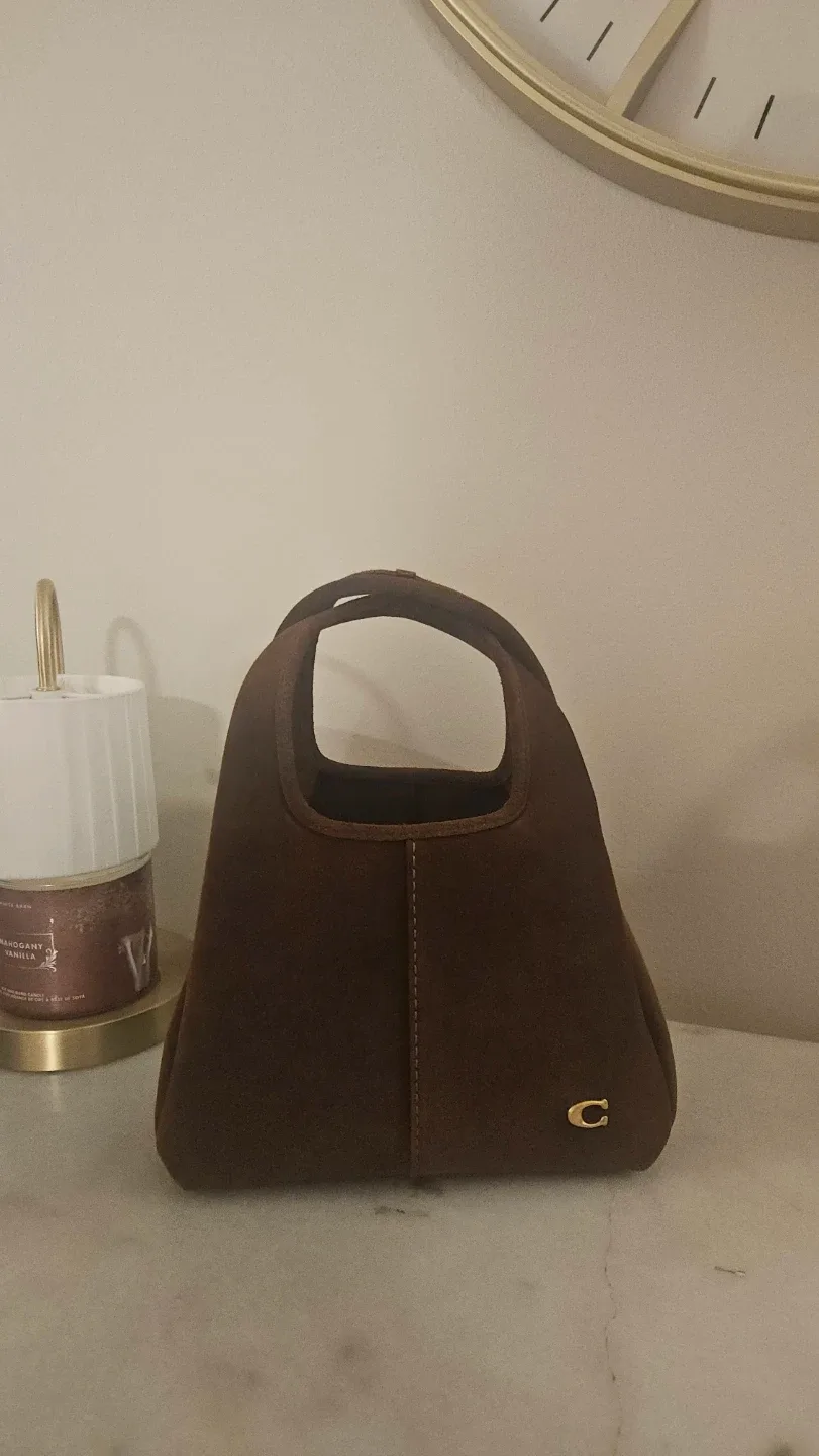 Brand new coach handbag, Lana in suede - photo 3