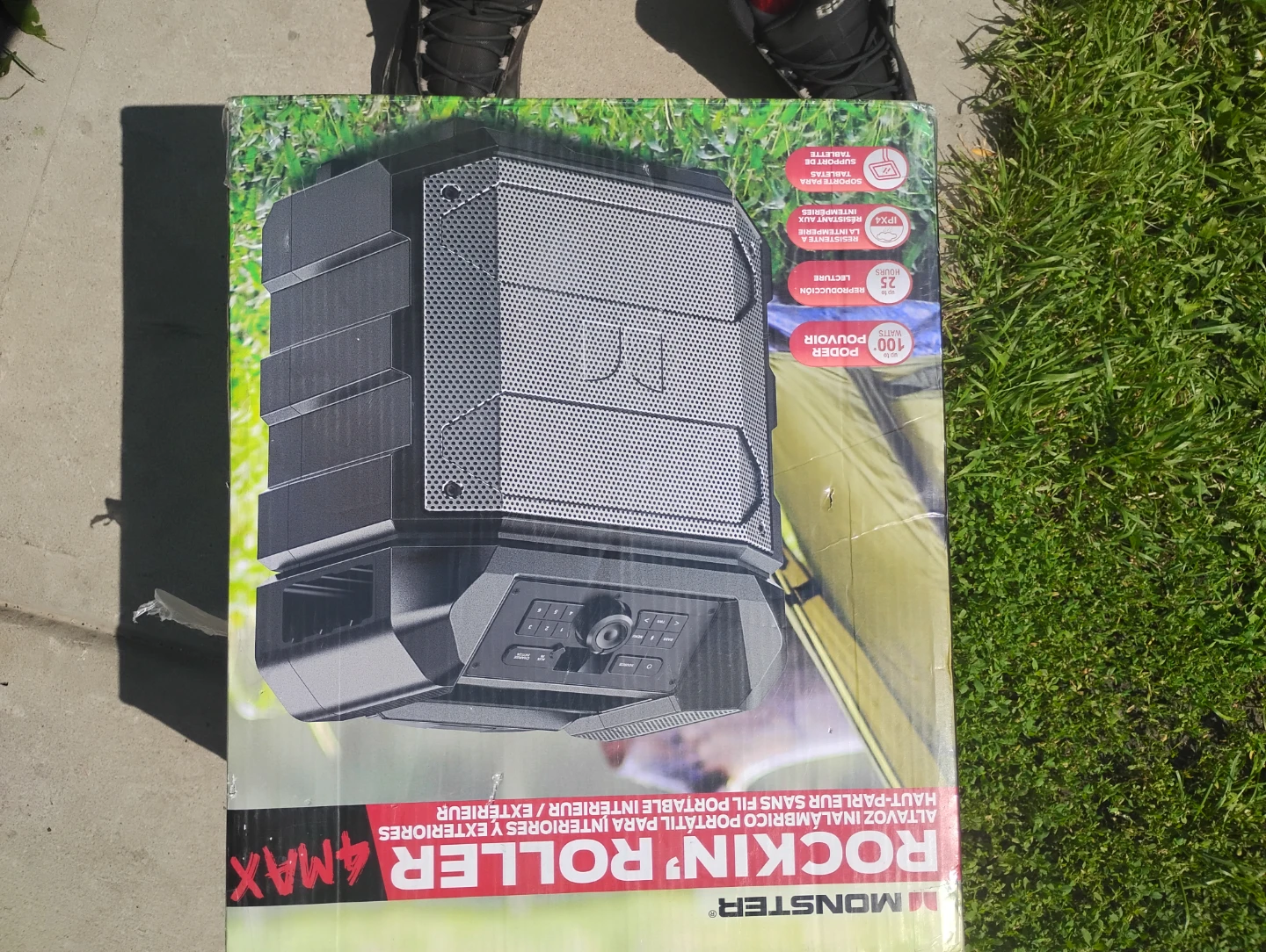 Monster Rockin' Roller 4MAX Portable Speaker